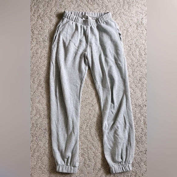 Brandy Melville Pants - Grey brandy Rosa sweatpants